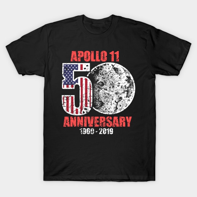 Moon Landing 1969 T-Shirt by Mila46